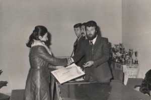 Foto consegna del diploma