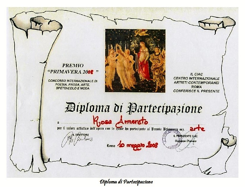 Premio Primavera 2008-10 maggio 2008-Roma