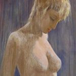 Nudo sotto la pioggia